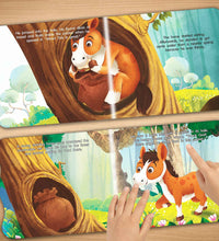 Hungry Horse Animal Shaped Story Board Book For Kids | 2+ Years