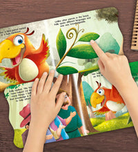 The Kind Parrot Animal Shaped Story Board Book - Engaging And Educational Stories For Kids.