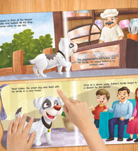 The Clever Dog Animal Shaped Story Board Book - Engaging And Educational Stories For Kids.