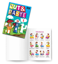 Cut & Paste 1 - Early Learning Educational book, Boost creativity with pictures Ages 3+