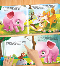 The Bully Elephant Animal Shaped Story Board Book - Engaging And Educational Stories For Kids.