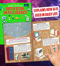 Stem Activity Book Upskilling The Generation Artificial Intelligence for kids.