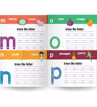 Write And Clean Reusable Book - Small Letter abc Tracing Workbook For Kids - Fun And Educational Tracing Activities