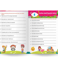 Grammar Galaxy English Activity Workbook Ages 10+ Book For Kids.