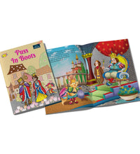 Fairy Tales for Kids (Set of 3) - Puss In Boots, Peter Pan & Pinocchio Story Books.