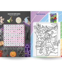 Magic Land Halloween Activity & Coloring Book For Kids