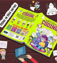 Stem Activity Book Upskilling The Generating Coding for kids.