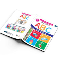 Write And Clean Reusable Book - Capital Letters ABC Tracing Workbook For Kids - Fun And Educational Tracing Activities