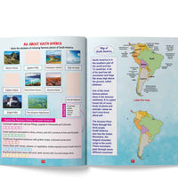 Little explorers WORLD Fun Activity Edition Book for kids.