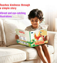The Kind Parrot Animal Shaped Story Board Book - Engaging And Educational Stories For Kids.