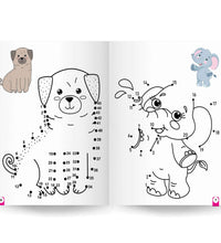 Kids Book Of Dot To Dot Activity Book for Children.