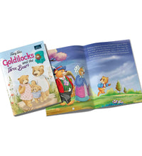 Fairy Tales for Kids (Set of 3) - Rapunzel, Cinderella and Goldilocks Story Book For Kids.