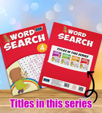 Words Search for Kids (Set of 4) - 2 years to 5 years Kids.