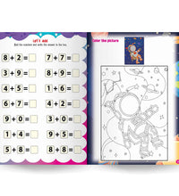 Magic Land Space Activity & Coloring Book for kids.