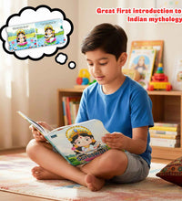 My First Shaped God Board Book – Saraswati Hindu Mythology Picture Story Book for Kids - Age 2+ Years