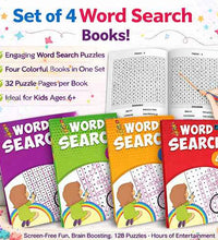 Words Search for Kids (Set of 4) - 2 years to 5 years Kids.