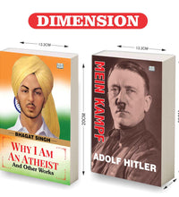 Mein Kampf and Why I Am an Atheist and Other Works | History and Political Thought Book Combo | Ideology Philosophy Society and Critical Thinking Paperback Set