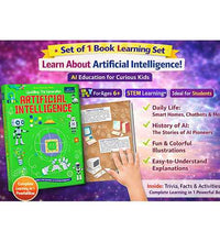 Stem Activity Book Upskilling The Generation Artificial Intelligence for kids.