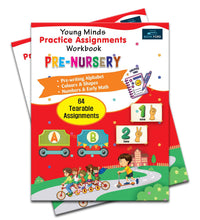 Young Minds Practice Assignments Workbook - Pre-Nursery Books For Kids.