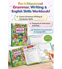 Grammar Galaxy English Activity Workbook Ages 9+ Book For Kids.