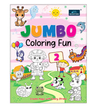 Jumbo Coloring Fun Book - Part 2 Coloring Book For Kids
