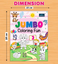Jumbo Coloring Fun Book - Part 2 Coloring Book For Kids
