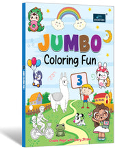 Jumbo Coloring Fun Book - Part 3 Coloring Book For Kids
