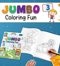 Jumbo Coloring Fun Book - Part 3 Coloring Book For Kids