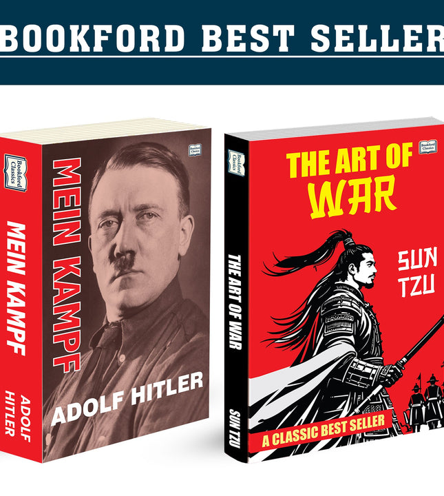 Mein Kampf and The Art of War | Historical and Strategy Book Combo | Political Thought Military Strategy Leadership and Philosophy Paperback Set
