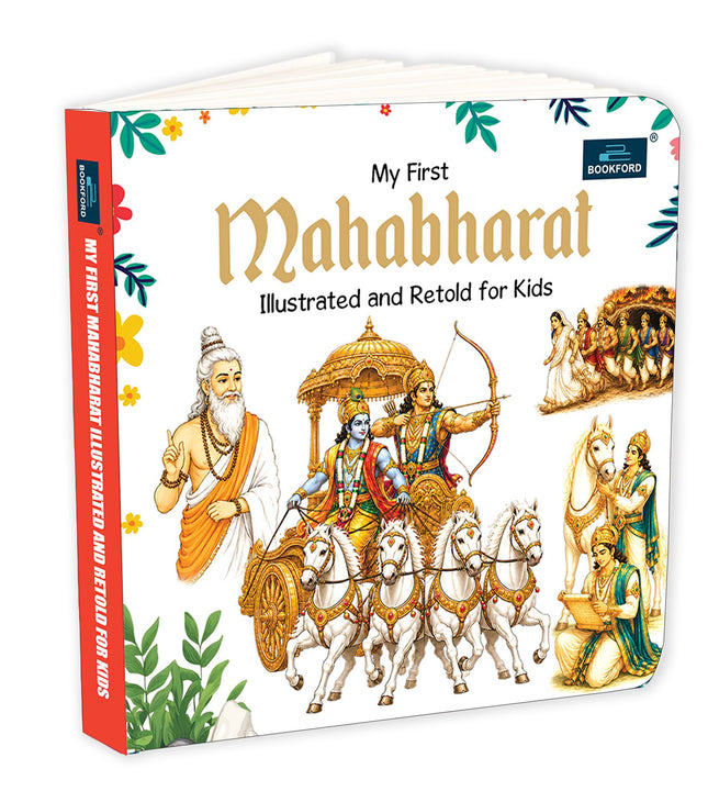 My First Mahabharat Illustrated and Retold for Kids Simple illustrated Mahabharat in English for Daily Living - Ages 3+ Years