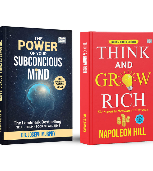 Think and Grow Rich + The Power of Your Subconscious Mind (Set of 2) | Original English Edition | Best Motivational & Psychology Books