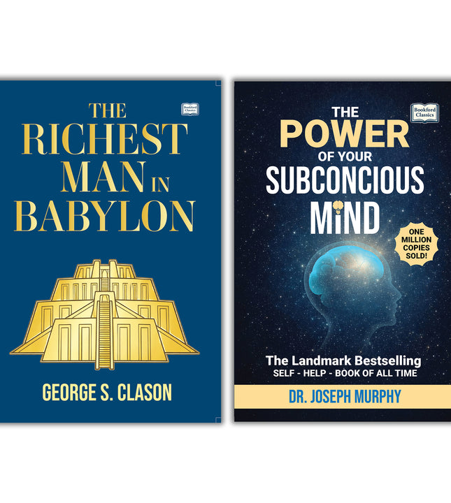 The Power of Your Subconscious Mind + The Richest Man in Babylon (Set of 2) | Original English Edition | Best Motivational & Financial Books