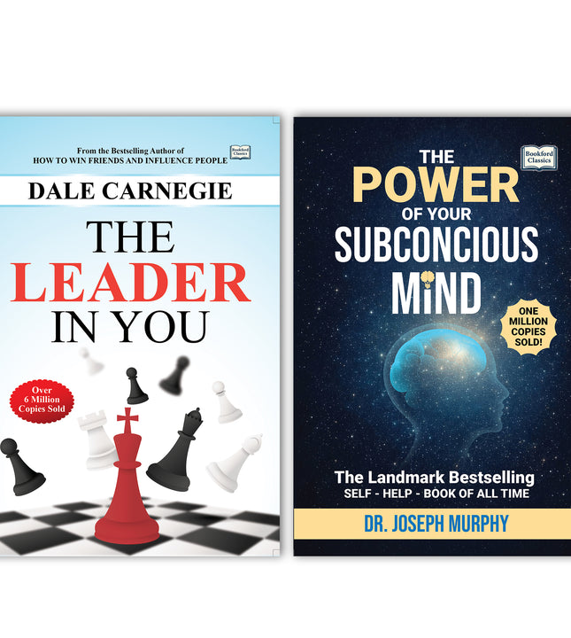 The Leader in You + The Power of Your Subconscious Mind (Set of 2) | Original English Edition | Best Leadership & Motivational Books