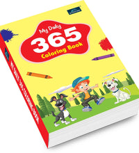 My Daily 365 Pages Coloring | Fun Creative Coloring Activity Book for Kids | Educational Art and Drawing Practice.