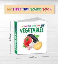 My First Tiny Board book- Fruits, Vegetables and Colors (Set of 3) for Kids