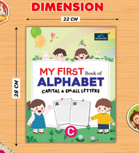 My First Book Of Alphabet Capital & Small Letters