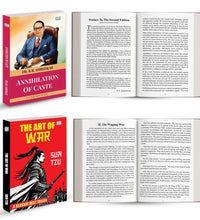The Art of War by Sun Tzu and Annihilation of Caste | Strategy and Social Reform Book Combo | Leadership Equality Political Thought and Philosophy Paperback Set