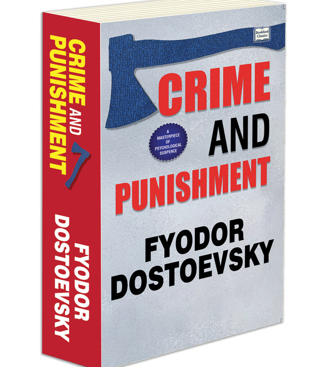 Crime and Punishment – Fyodor Dostoevsky | Classic English Novel | Paperback Edition