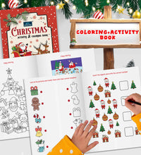 Bible Stories and Christmas Activity Book for Kids