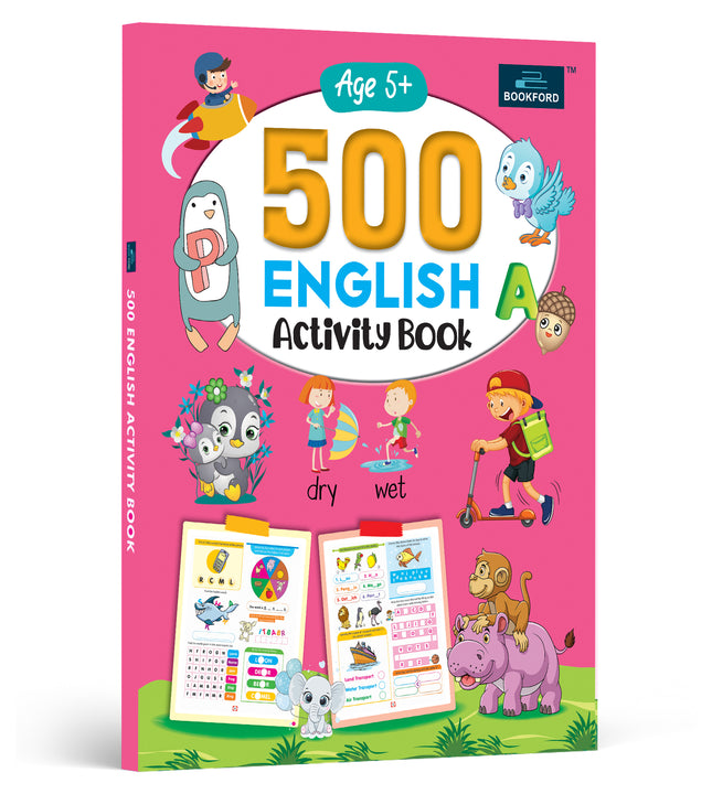 500 English Activity Book - Enhance Language Skills through Exciting Activities