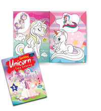 Sparkling Copy Coloring Book For Kids (Unicorn Part 1 & 2 and Mermaid Part 1 & 2) Set Of 4 - Fun & Education, Coloring Activities based on Colorful Imagery Suitable for All Ages