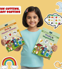 CUT & PASTE Combo Set of 20 Books for Kids | Fun Activity Books for Picture Recognition, Art & Craft, Creativity and Fine Motor Skills Development
