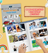 CUT & PASTE COMBO SET OF 10 (2) books for kids