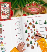 Christmas Activity and Coloring Bookfor Kids, Childrens and Toddlers - , Colouring, Drawing, Tracing, Mazes, and Puzzle Art Activities