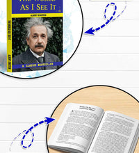 The World As I See It Book by Albert Einstein | Classic Philosophy and Thought improve | Easy to Read in English Edition