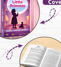 A Little Princess Novel by Frances Hodgson Burnett | Classic Children’s Story Book | Inspirational Kids Literature