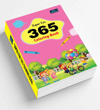 Super Fun 365 Coloring | Creative Coloring and Activity Book for Kids | Fun Learning Art and Drawing .