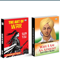 Why I Am an Atheist and Other Works and The Art of War | Bhagat Singh and Sun Tzu Classic Book Combo | Philosophy Leadership Strategy and Political Thought Paperback Set