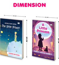 The Little Prince and A Little Princess | Classic Children’s Literature Book Combo | Friendship Imagination Kindness and Life Lessons Paperback Set