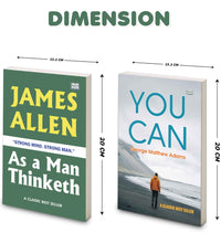 The Science of Getting Rich, As a Man Thinketh and You Can | Self Help and Motivation Book Combo | Wealth Mindset Success and Personal Growth Paperback Set